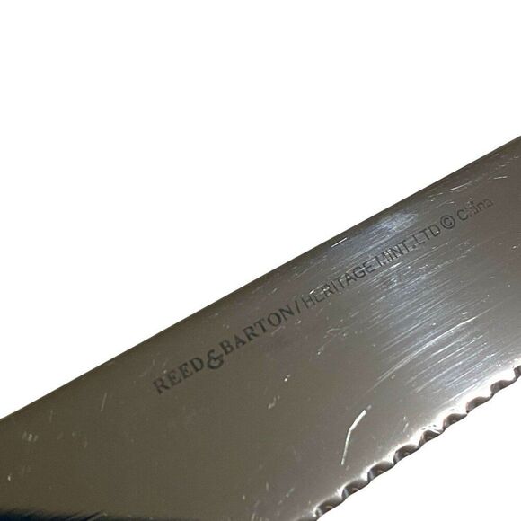 Lot of 5 Reed & Barton Heritage Mint Regent Stainless Steel Serrated Steak Knive - Picture 4 of 4